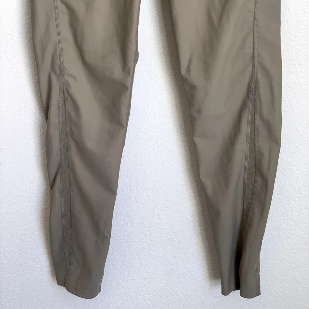 Carbon38 Mesh Insert Full Length Leggings In Silv… - image 3